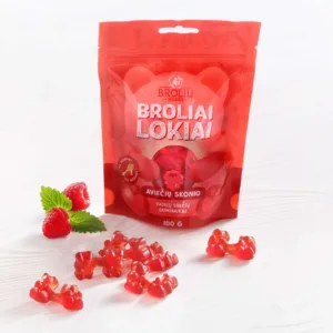 Aviečių skonio guminukai „Broliai lokiai“