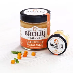 Medus su šaltalankiais 30g.